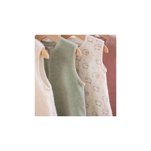 Gigoteuse naissance sans manches ecru 0