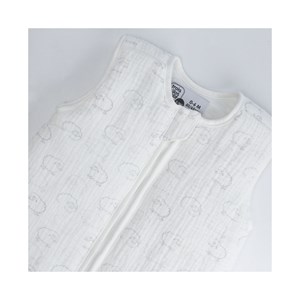 Gigoteuse naissance sans manches ecru 0