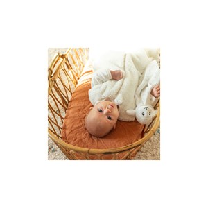 Gigoteuse naissance sherpa ecru 0 6 mois