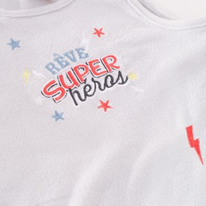 Turbulette garçon tog 0.5 gris 65 cm (0