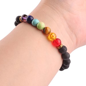 Bracelet de yoga - pierres volcaniques
