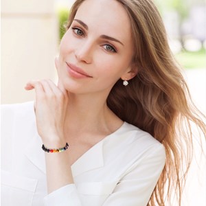 Bracelet de yoga - pierres volcaniques