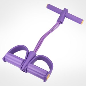 Elastique de musculation avec pedale