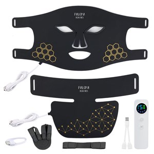 Masque led visage et cou luminotherapie