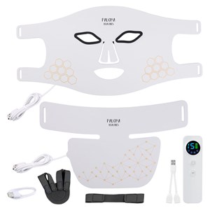 Masque led visage et cou luminotherapie