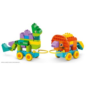 Lego duplo - 3in1 dinosaures roues - 10451