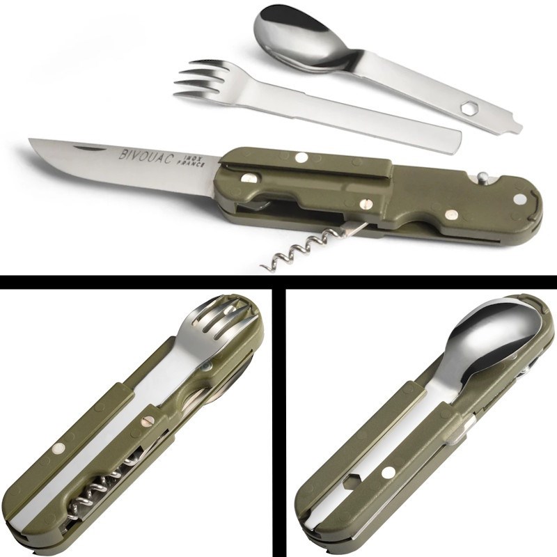 Cao - Couvert camping bivouac armée vert tb outdoor