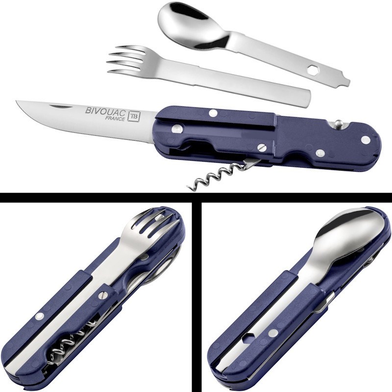 Cao - Couvert camping bivouac armée bleu tb outdoor