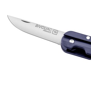 Couvert camping bivouac armée bleu tb o