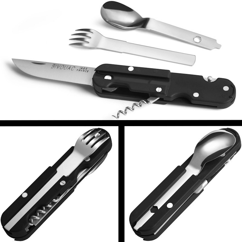 Couvert camping bivouac armée noir tb outdoor