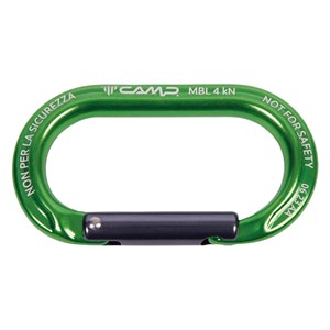 Mousqueton porte-clés camp ekto vert