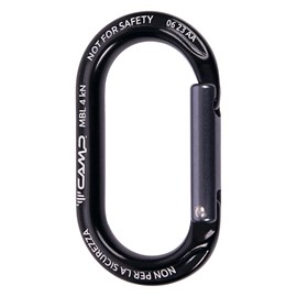 Mousqueton porte-clés camp ekto noir