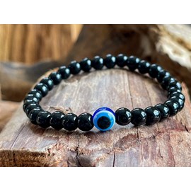 Bracelet confiance en soi en onyx mate