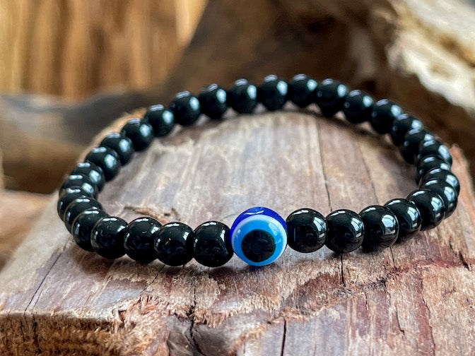 Natura-Zen - Bracelet confiance en soi en onyx mate