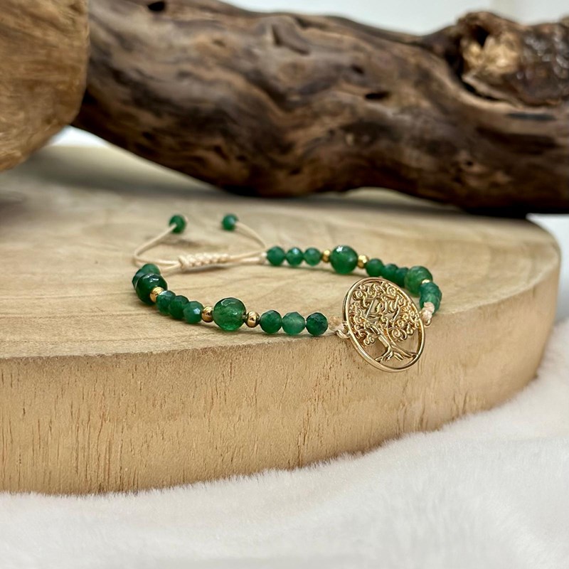 Bracelet zen en avanturine (Les énergies positives) - Image 1