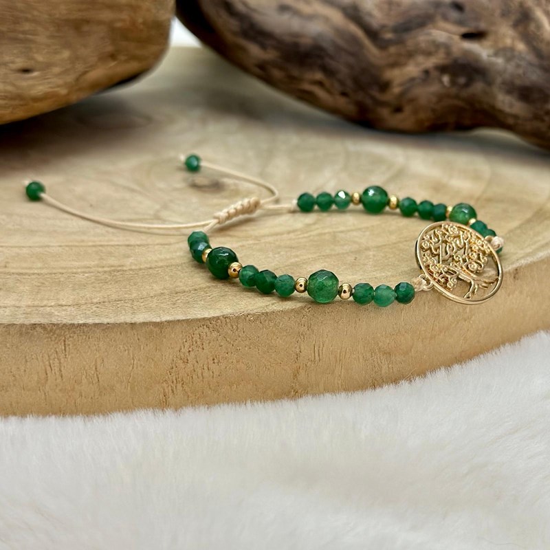 Bracelet zen en avanturine (Les énergies positives) - Image 2