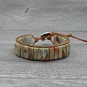 Bracelet développement en jaspe