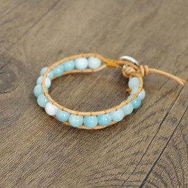 Bracelet d'extériorisation en amazonite