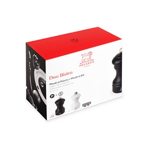 Bistro duo de moulins à poivre et à sel