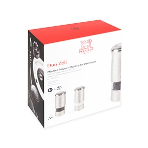 Zeli duo de moulins à poivre et à sel