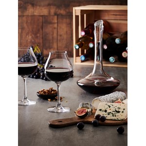 Ibis carafe à vins rouges mûrs et vins