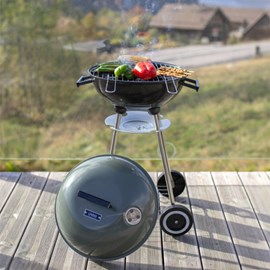Barbecue à charbon elegance kaki
