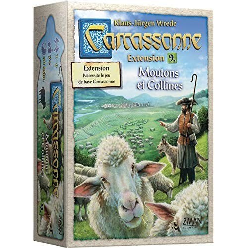 Carcassonne ext09 moutons et collines