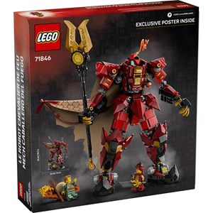 Lego ninjago - robot chevalier feu - 71846