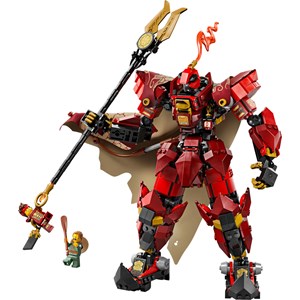Lego ninjago - robot chevalier feu - 71846