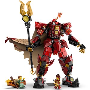 Lego ninjago - robot chevalier feu - 71846