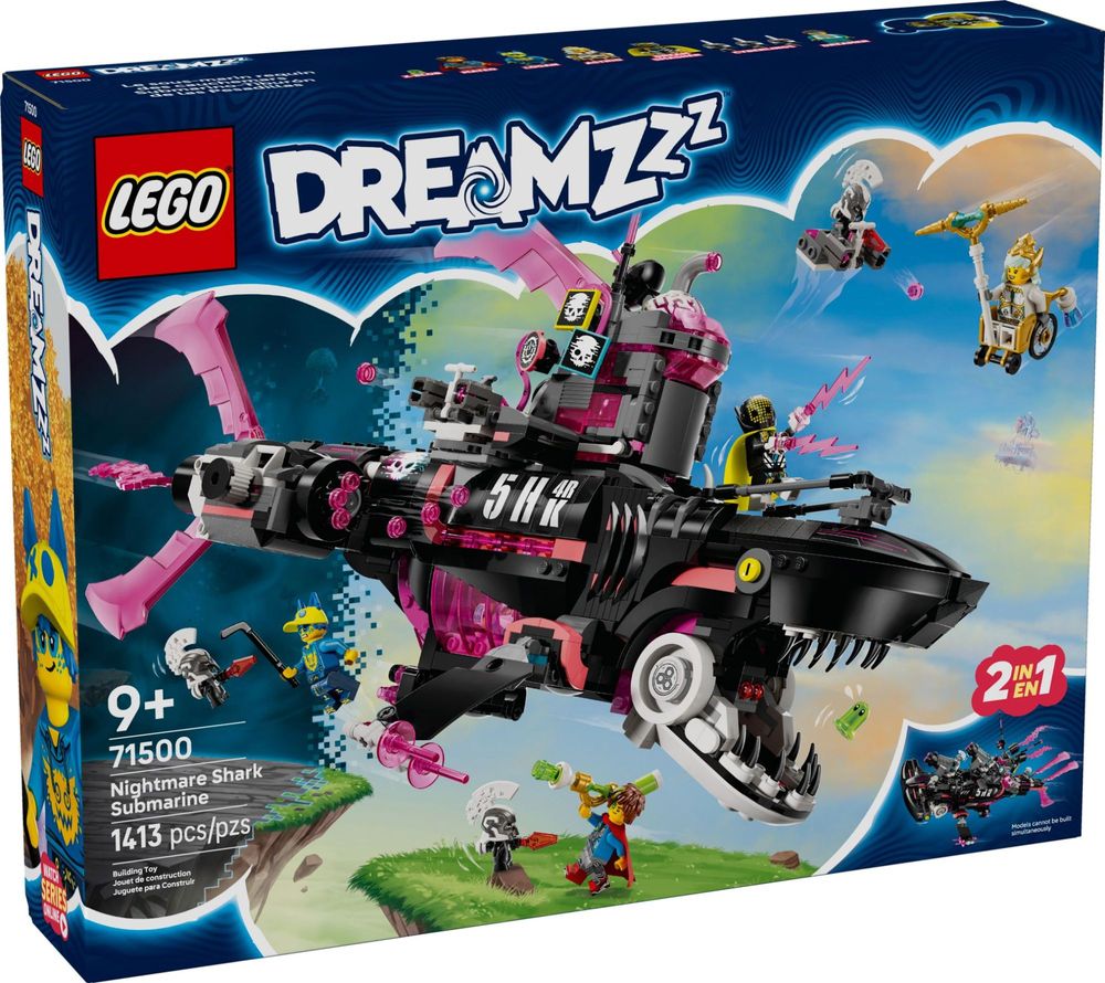 Lego dreamzzz - sous-marin requin - 71500