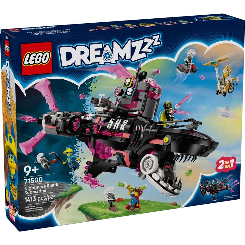 Lego dreamzzz - sous-marin requin - 71500