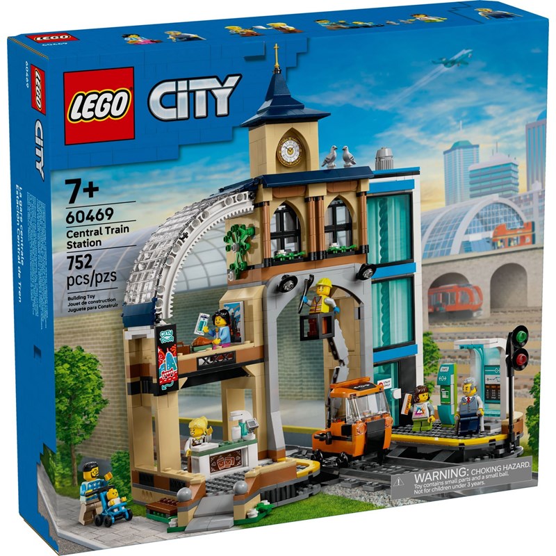 Lego city - gare centrale - 60469