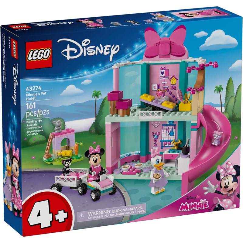 Lego disney - hôtel animaux minnie - 43274