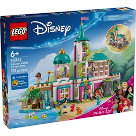Lego disney - château princesses & animaux - 43267
