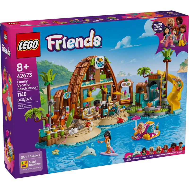 Lego friends - vacances hôtel plage - 42673