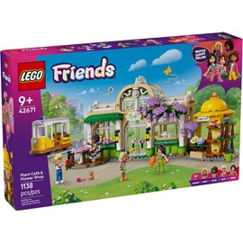 Lego friends - café plantes & kiosque - 42671