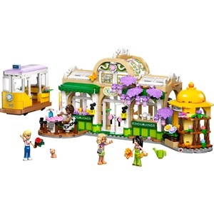 Lego friends - café plantes & kiosque - 42671