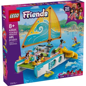Lego friends - l'aventure en bateau - 42664