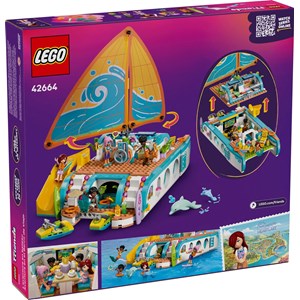 Lego friends - l'aventure en bateau - 42664