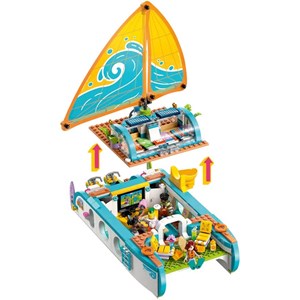 Lego friends - l'aventure en bateau - 42664