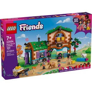 Lego friends - ranch & écuries poneys - 42654