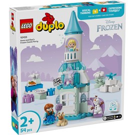 Lego duplo - elsa & anna château fête - 10455