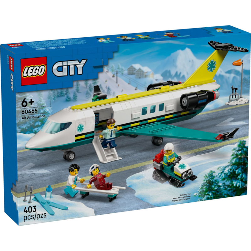 LEGO® City L'ambulance de secours aérienne 60465