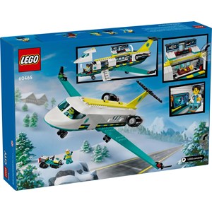 Lego city - ambulance aérienne - 60465