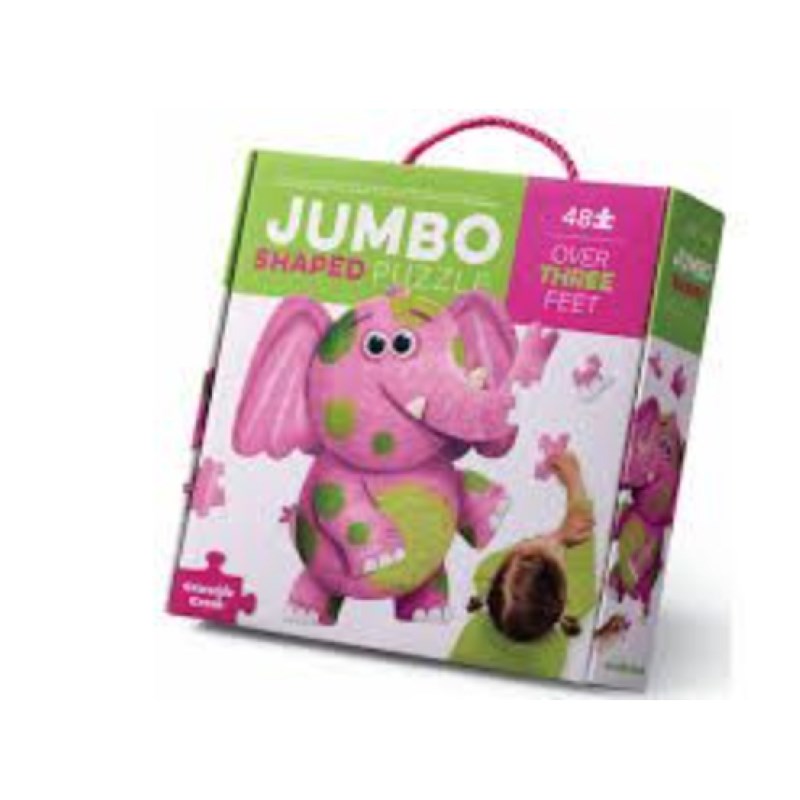 Puzzle jumbo - 48 pieces - elephants