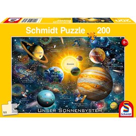 Puzzle notre système solaire 200 pièce