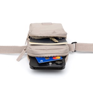 Sac banane - amsterdam gris cendré