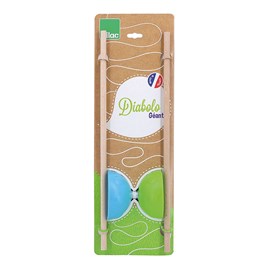 Diabolo geant bleu et vert