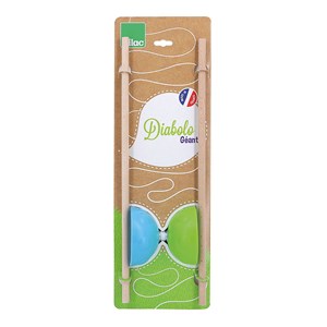 Diabolo geant bleu et vert
